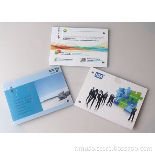 oem Recycled paper buidness card flashdrive
